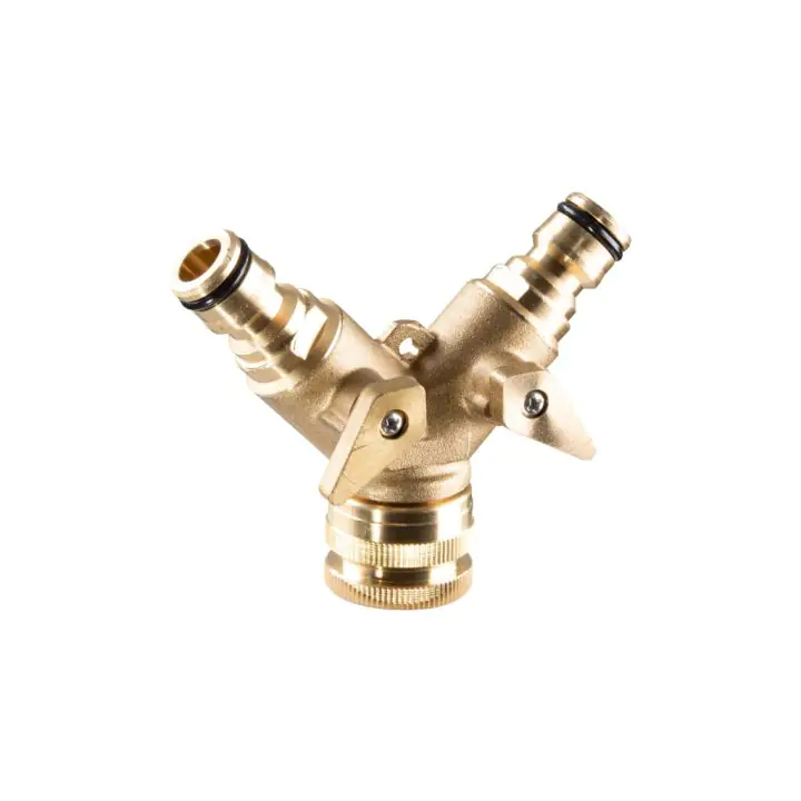 Разклонител-бърза връзка, 3/4",1/2" вътрешна резба,месинг TG GADGET, (35929557)