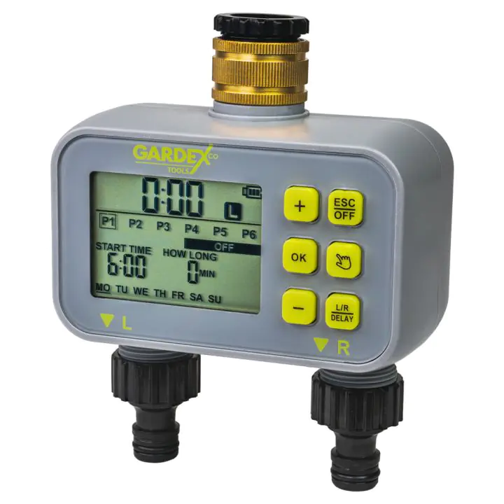 Таймер Електронен двуканален CULTURE GARDEX, (35929876)