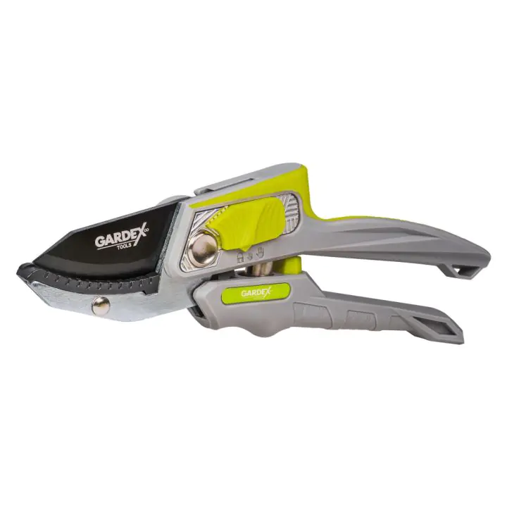 Лозарска ножица LUXE с наковалня GARDEX, (35930115)