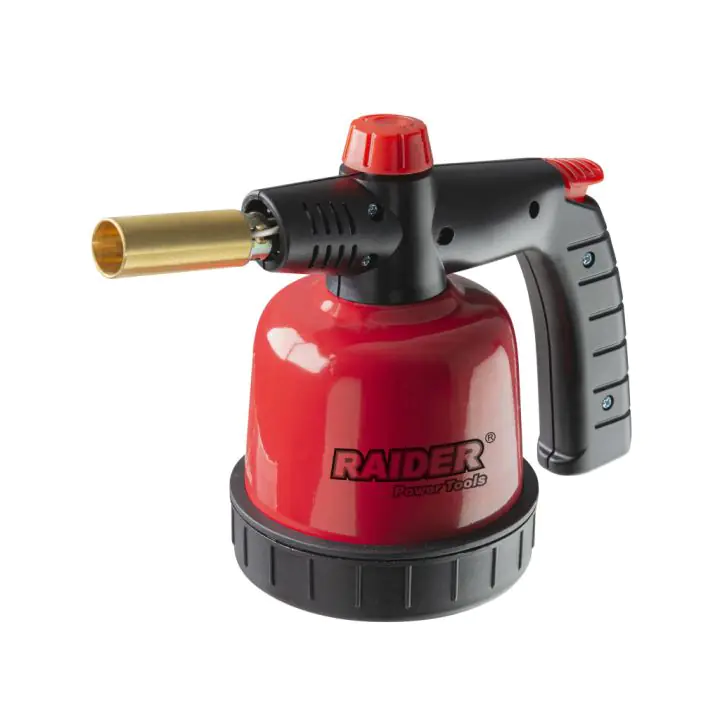 Горелка метална за патрон 190g с пиезо RAIDER RD-BT02, (35928222)