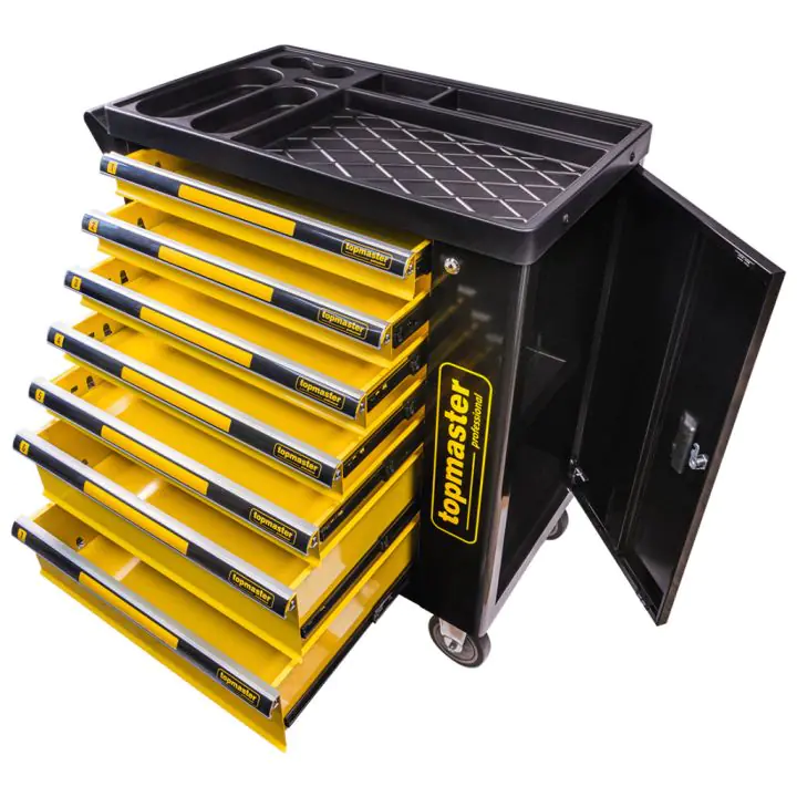 Количка за инструменти 7 чекмеджета Topmaster Professional, (35930684)