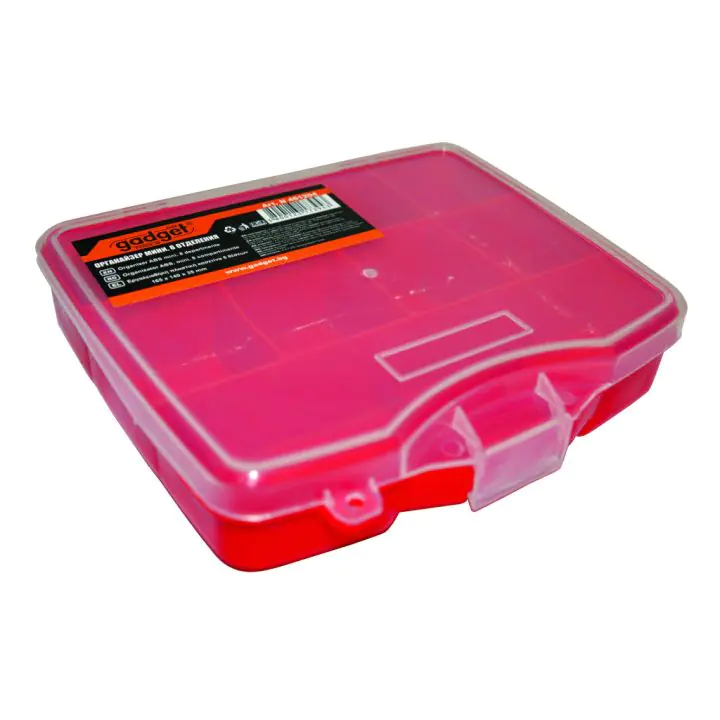 Органайзер мини пластм. 8 отделения GADGET, (35928229)