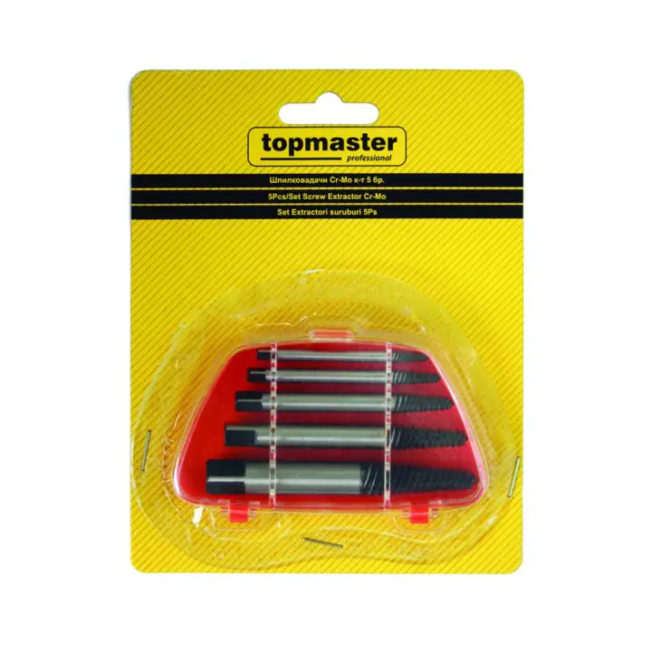 Шпилковадачи к-т 5бр CR-MO Topmaster Professional, (35928290)