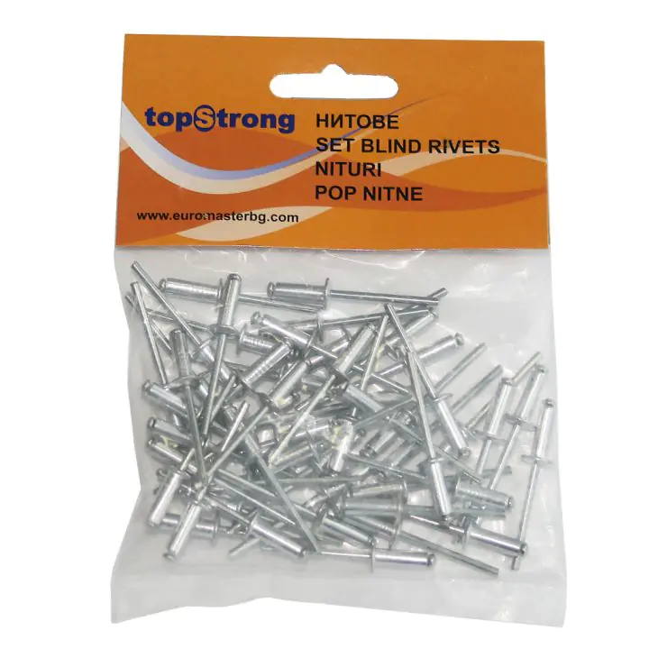 Нит 4x16mm / плик 50бр TopStrong, (35928375)