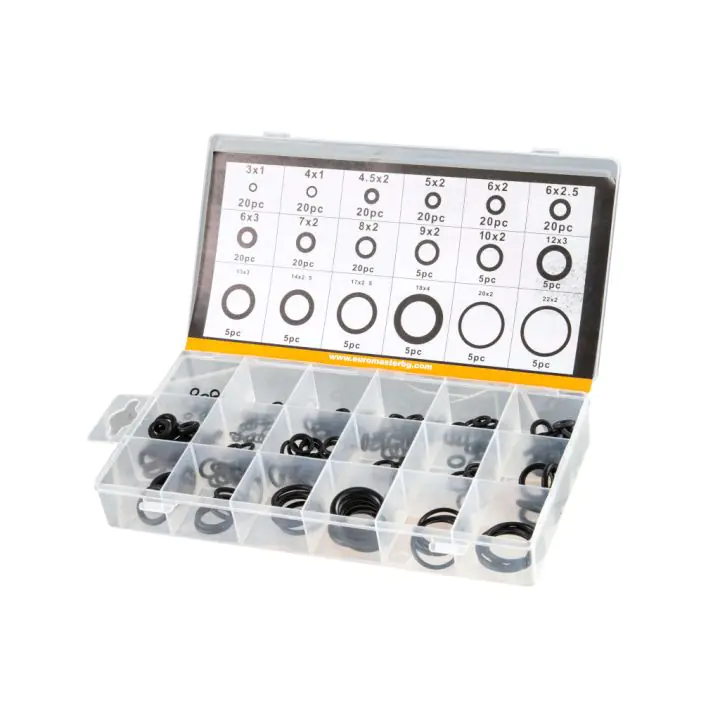 Комплект О-пръстени 225 части, NBR GADGET, (35929644)
