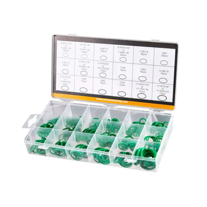 Комплект О-пръстени за въздуховоди 270 части, NBR GADGET, (35929645)