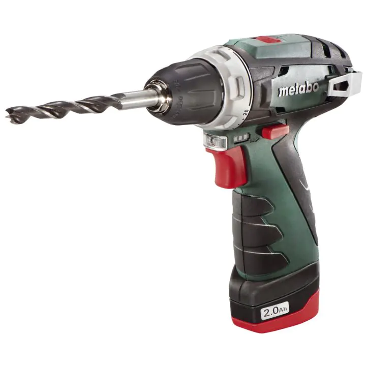 Винтоверт акум. 10.8V 34Nm METABO POWERMAXX 2x2Ah big case, (35928775)