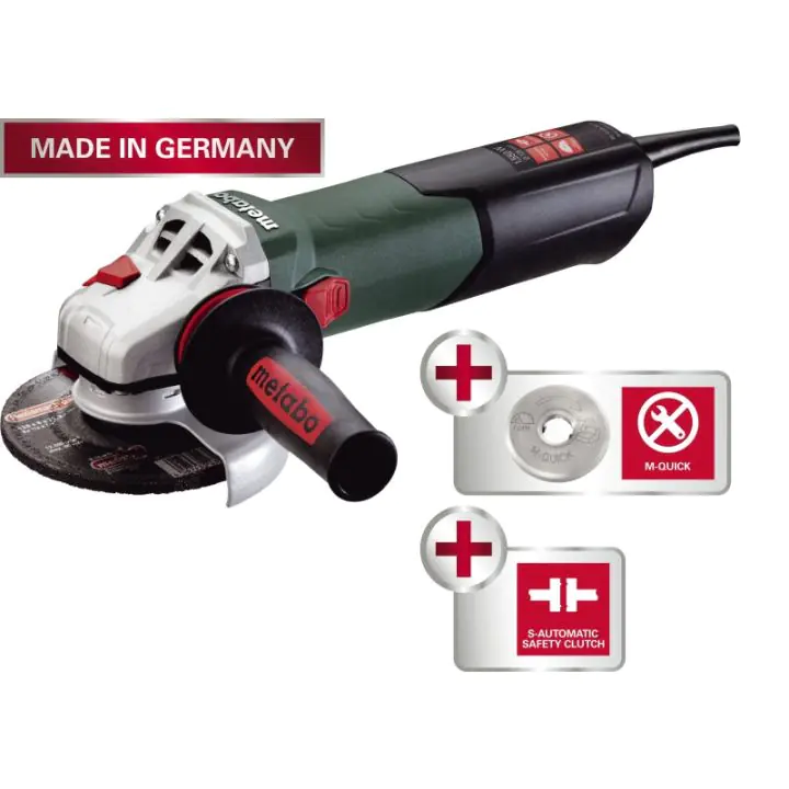 Ъглошлайф 125mm 1550W METABO WE 15-125 QUICK, (35928809)