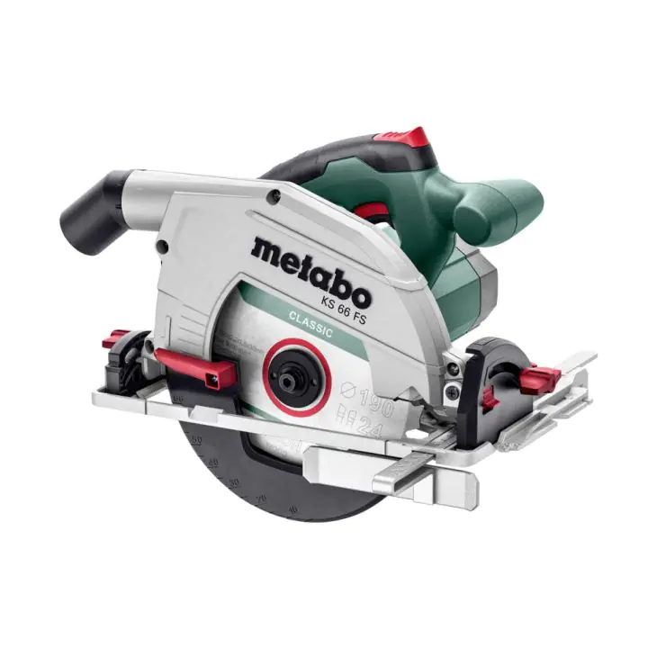 Циркуляр ръчен ø190 1500W METABO KS 66 FS, (35928875)