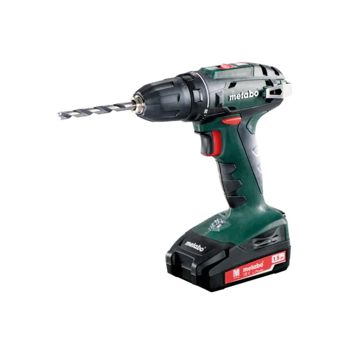 Винтоверт акум. 18V 48Nm METABO BS 18 2x1.5AH, (35928976)