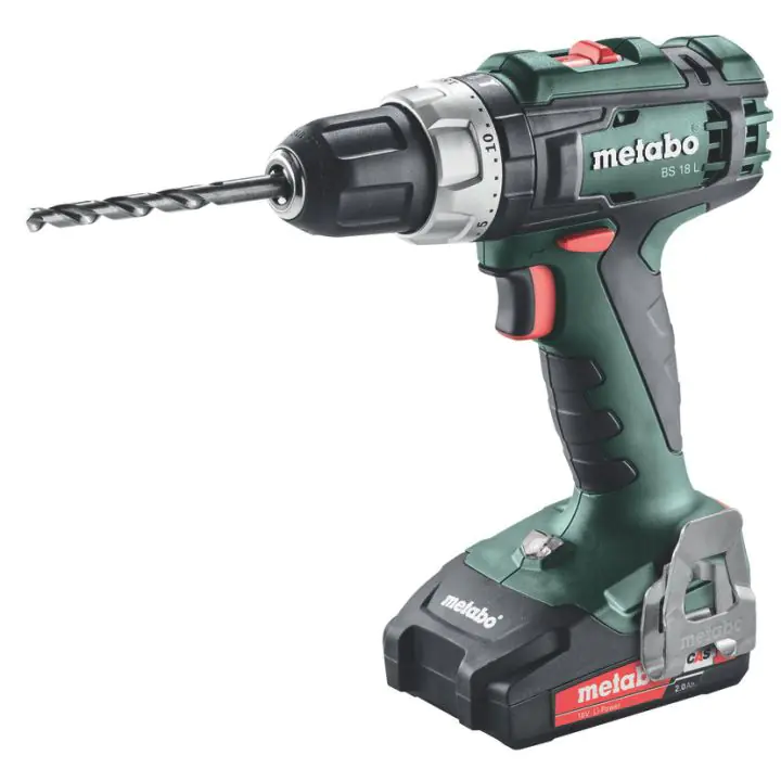 Винтоверт акум. 18V 50Nm METABO BS 18 L 2X2.0Ah, (35928994)