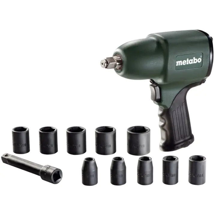 Гайковерт пневматичен 1/2" 360 Nm METABO DSSW 360 Set, (35929023)