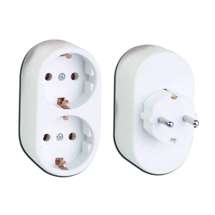 Разклонител двоен тип шуко MK, (35929353)