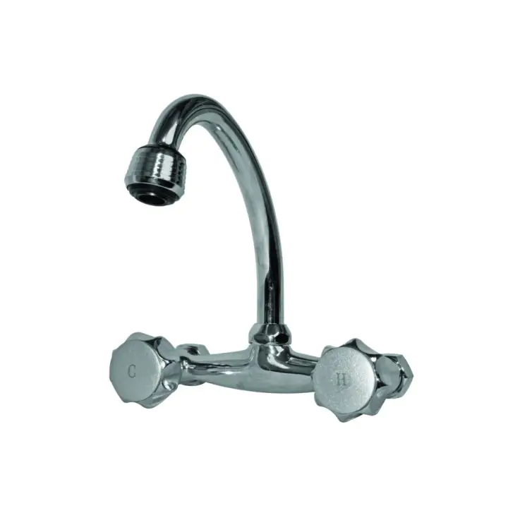 Смесител стенен двуръкохватков ТС TopChrome, (35929382)