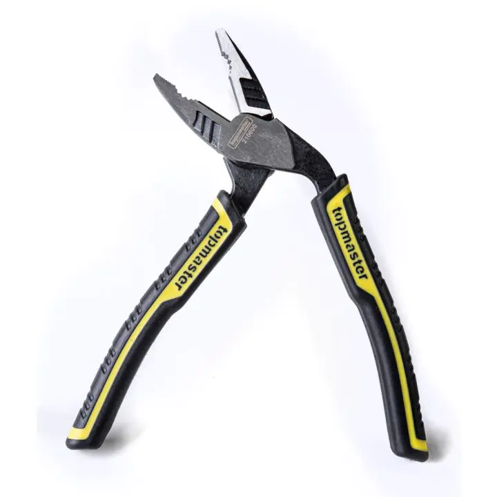 Клещи комбинирани извити трето поколение 190 mm Topmaster Professional, (35926006)