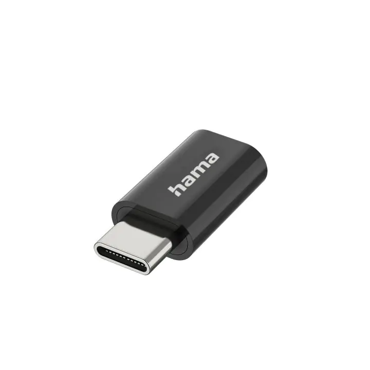 HAMA Адаптер, Micro-USB - USB-C, USB 2.0, OTG, 480 Mbit/s, (35939308)