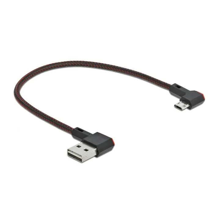 Кабел DeLock, EASY-USB 2.0 Type-A мъжко - EASY-USB Micro-B мъжко, (35938372)