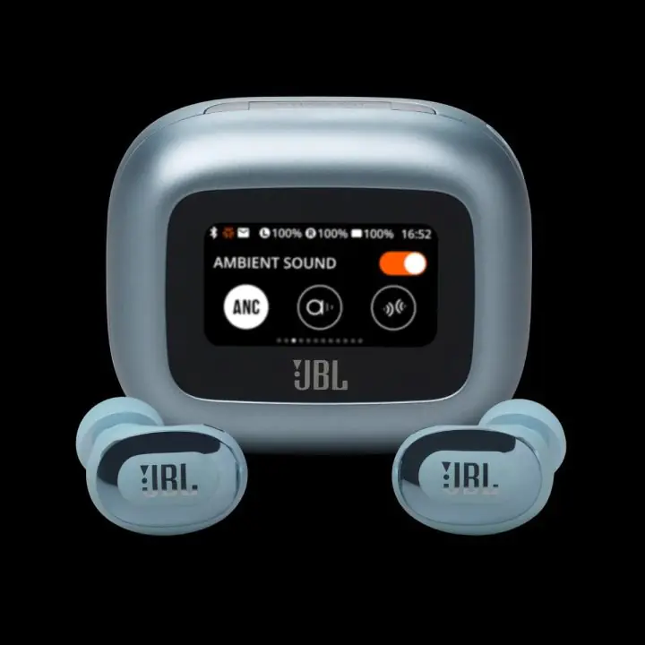 Блутут слушалки-тапи JBL Live Buds 3 - Син, (35940261)