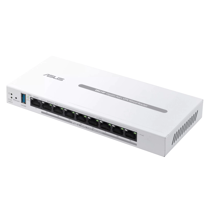 Гигабитов рутер ASUS ExpertWiFi EBG19P - PoE, 8x10/100/1000, 1xWAN Primary AiMesh, (35939167)