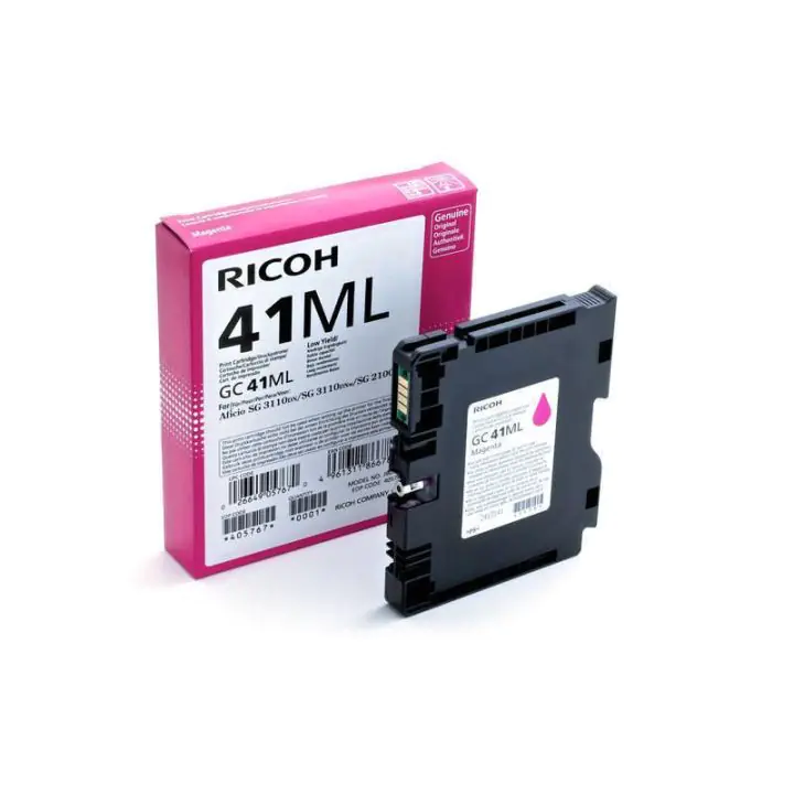 Мастило гел RICOH GC 41ML, GelJet SG 2100N/2100DN, 600 копия,Magenta, (35932669)