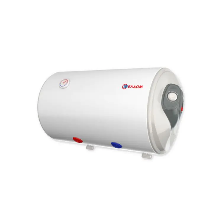 Бойлер Елдом WH08046BRI, 3 KW, 80L, Хоризонтален, Неръждаем, Ел. изводи от дясно, търби отдолу, (13285)