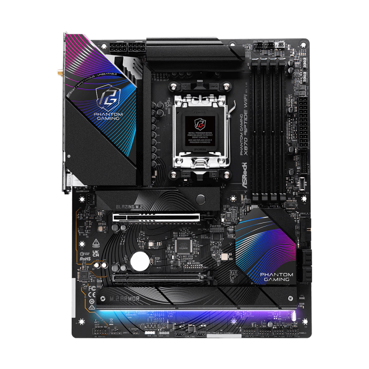 Дънна платка ASROCK X870 RIPTIDE WIFI, Socket AM5, (35938840)