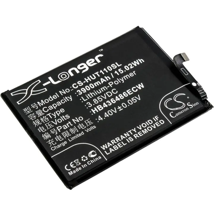 Батерия за мобилен телефон Huawei BLA-AL00, CLT-L04, G10 Plus HB436486ECW LiPo 3,85V 3900 mA Cameron Sino, (35939792)