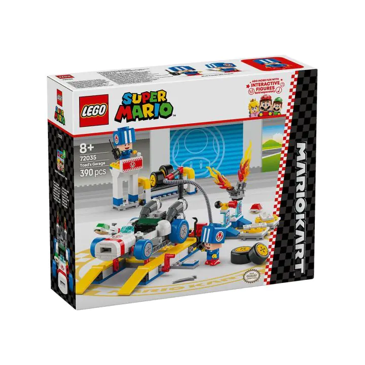 LEGO Super Mario Mario car - Toads workshop, 72035, (35938993)