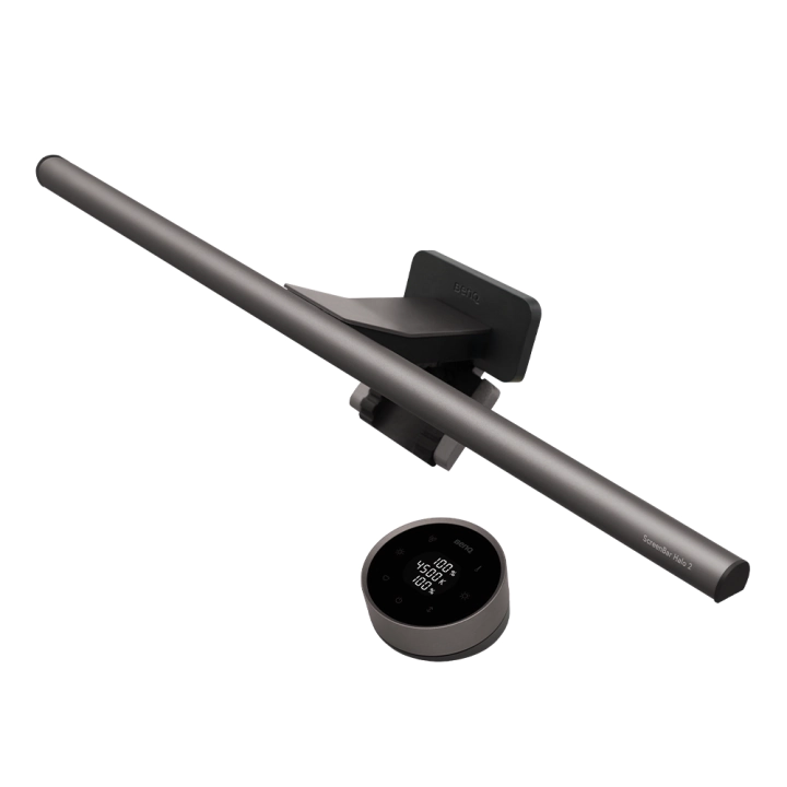 Лампа за четене за монитор BenQ ScreenBar Halo 2 - Черно, (35940295)