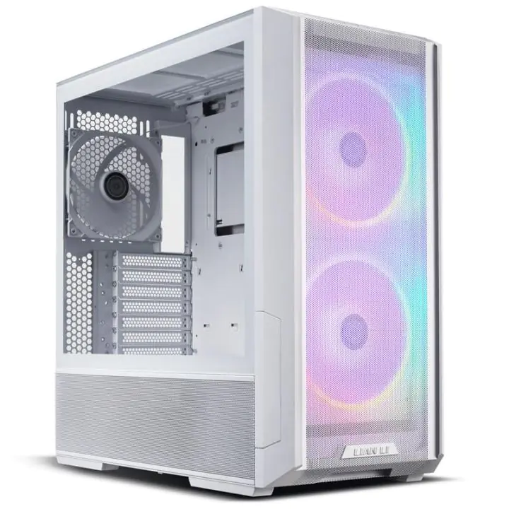 Кутия Lian-Li LANCOOL 216 RGB Mid-Tower, USB 3.2 Gen 2, Бяла, (35936992)