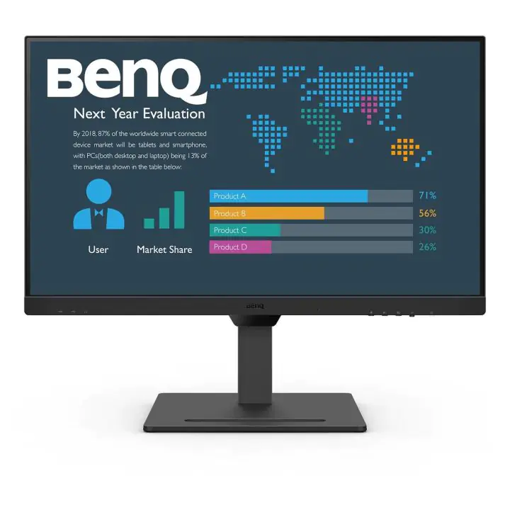 Монитор BenQ BL2790QT, 27 inch, IPS QHD, DisplayPort, HDMI, USB-C, Черен, (35937506)