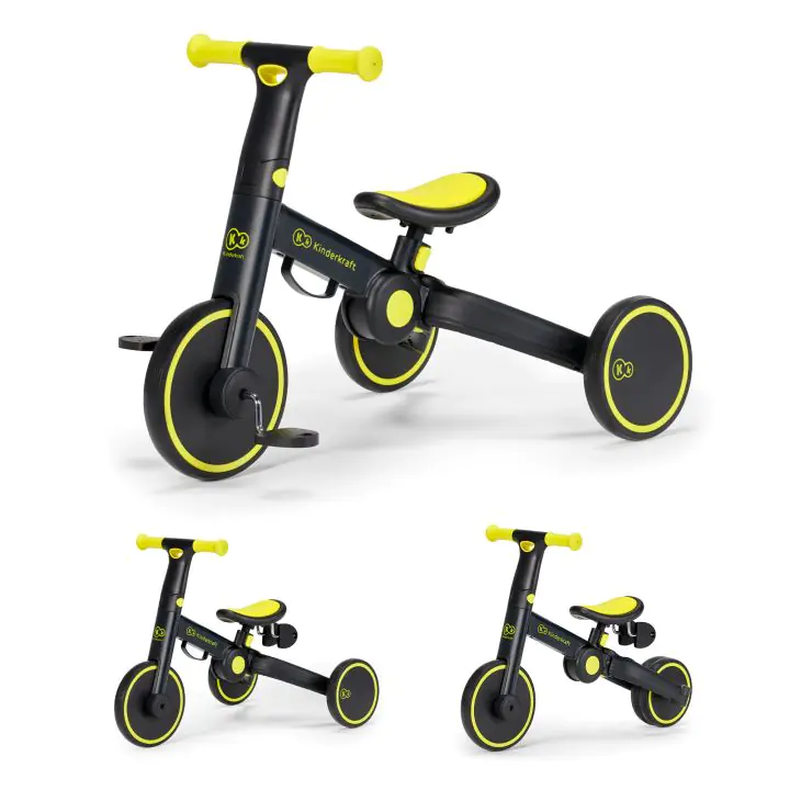 Kinderkraft триколка 3в1 4TRIKE black, (35948277)