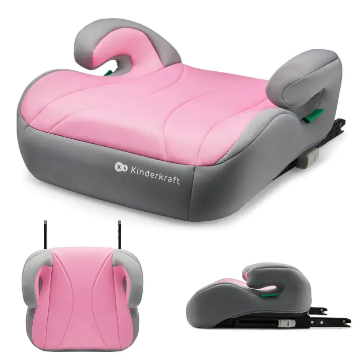 KinderKraft I-BOOST бустерна седалка за кола PINK, (35943780)