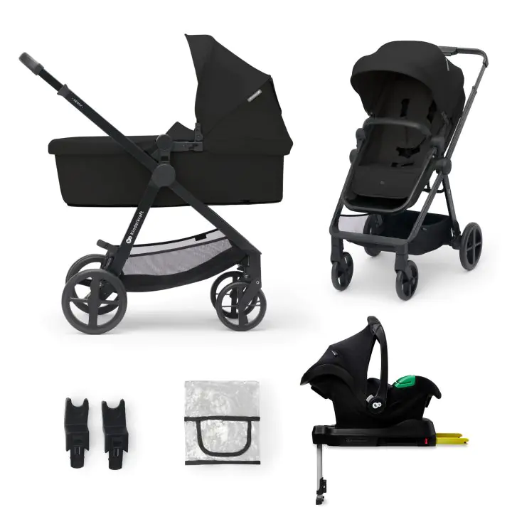 Kinderkraft NEWLY бебешка количка 4в1 CLASSIC BLACK, (35945125)