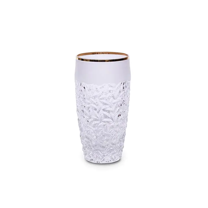 Чаша за вода Bohemia 1845 Nicolette Gold Matt 430ml, 6 броя, (35941492)