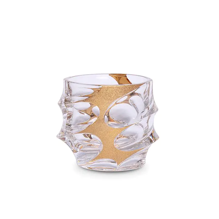 Чаша за уиски Bohemia 1845 Calypso Golden Ice 300ml, 6 броя, (35941494)