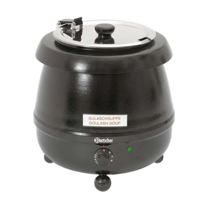 Bartscher електрически супник 9 литра. Диспенсър за супа за блок маса