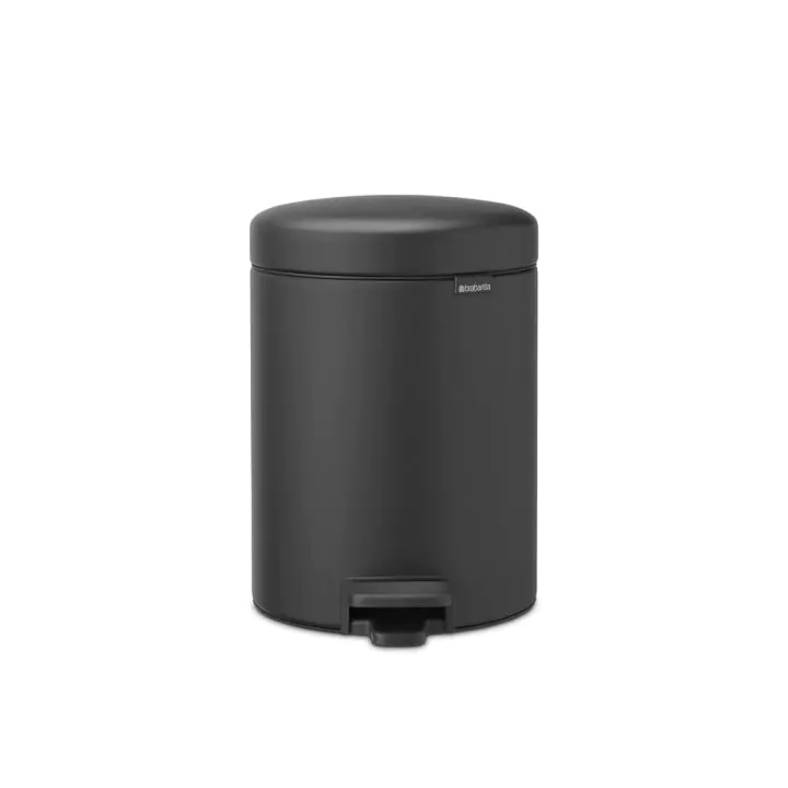 Кош за смет с педал Brabantia NewIcon 5L, Mineral Infinite Grey, (35941575)