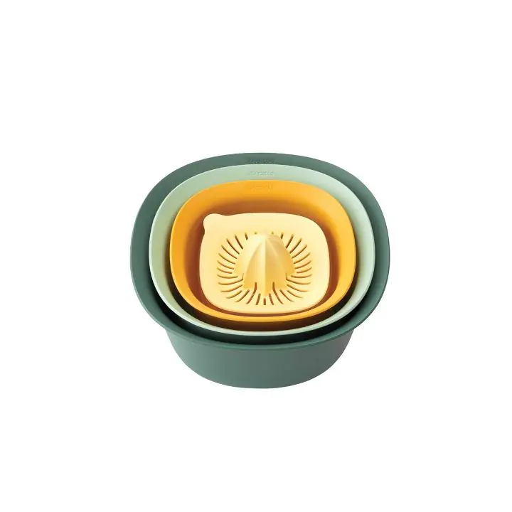 Комплект Brabantia Tasty+ Mixed, 2 купи за бъркане, гевгир и сокоизстисквачка, (35941618)