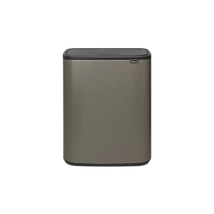 Кош за смет Brabantia Bo Touch 2x30L, Platinum, (35949745)