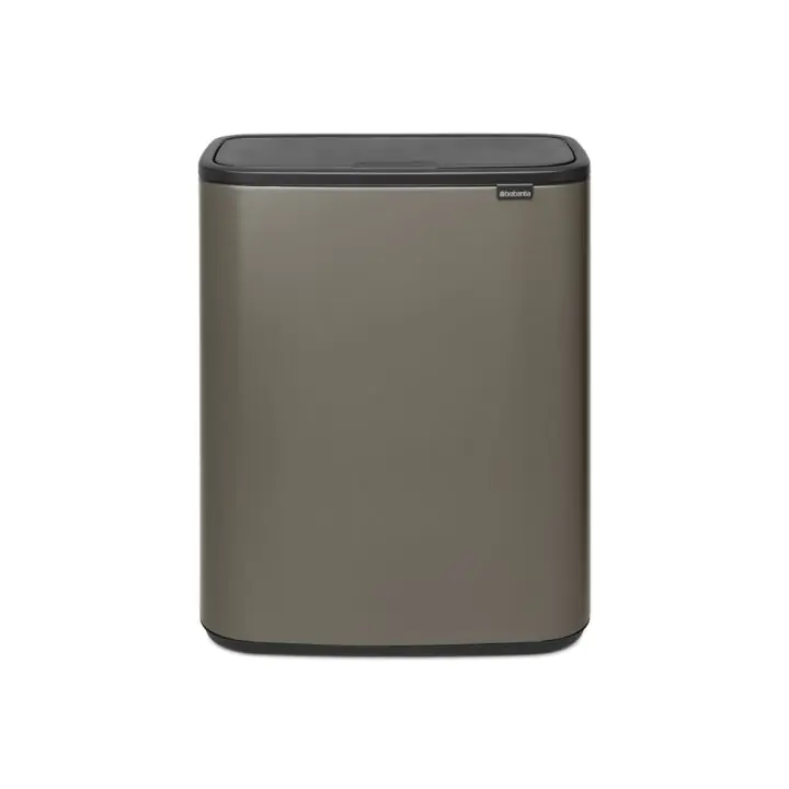 Кош за смет Brabantia Bo Touch 60L, Platinum, (35941642)