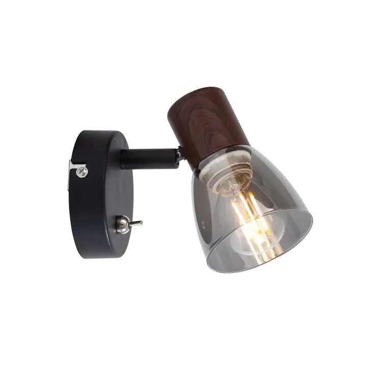 Спот 1-ца Pluto, E14, 1 max 40W, с ключ, (35944255)