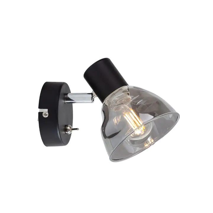 Спот 1-ца Moon, E14, 1 х max 40W, с ключ, (35941727)