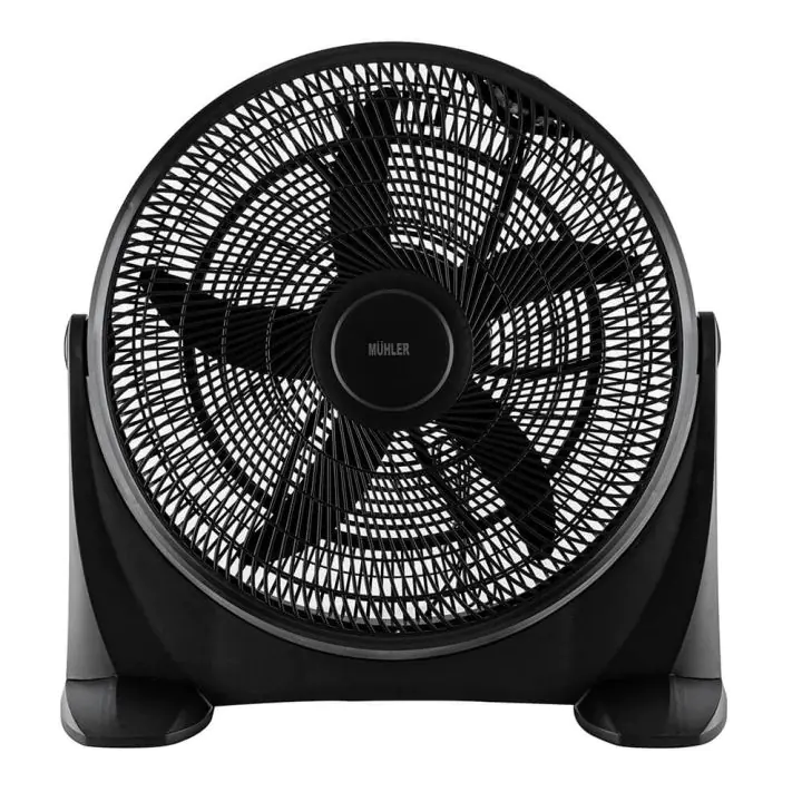 Вентилатор подов 20'' Muhler FM-2020F, 80W, индустриален, пластмасов, черен, (35941731)