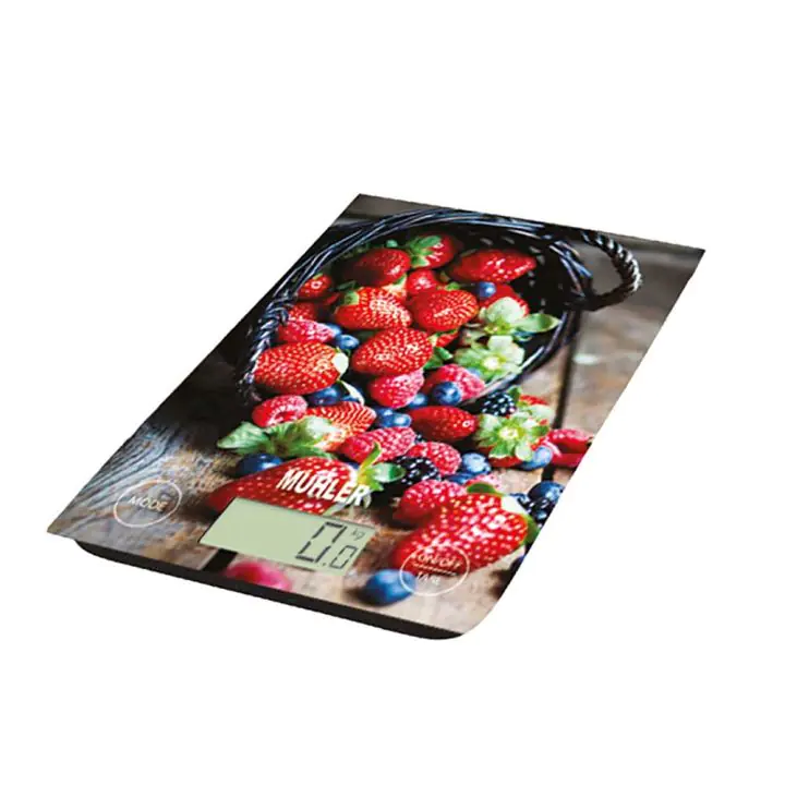 Везна Muhler KSC-2027 ел.кухненска, Berry, 5kg, (35941840)