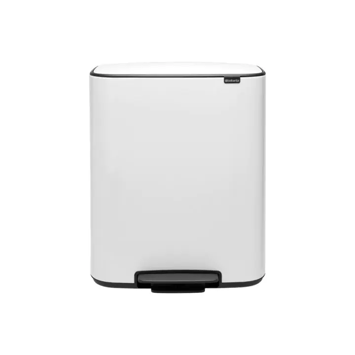Кош за смет Brabantia Bo Pedal 60L, White, (35946759)
