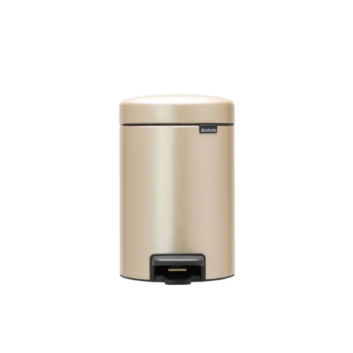 Кош за смет с педал Brabantia NewIcon 3L, Metallic Gold, (35941849)
