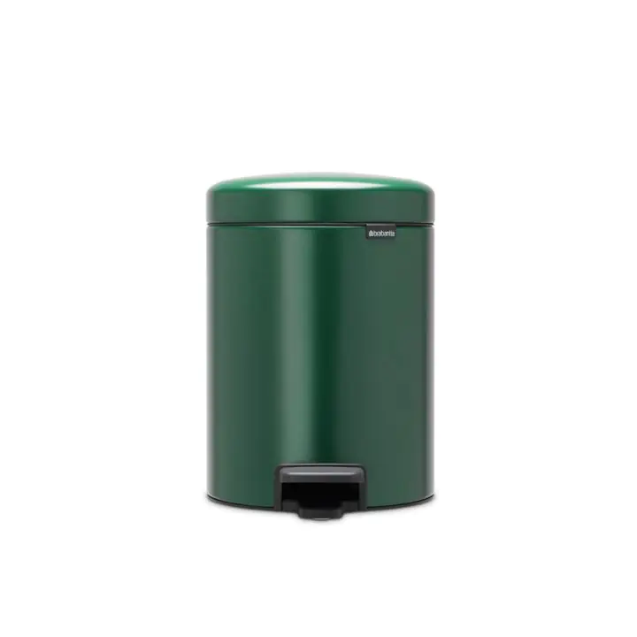 Кош за смет с педал Brabantia NewIcon 5L, Pine Green, (35941851)