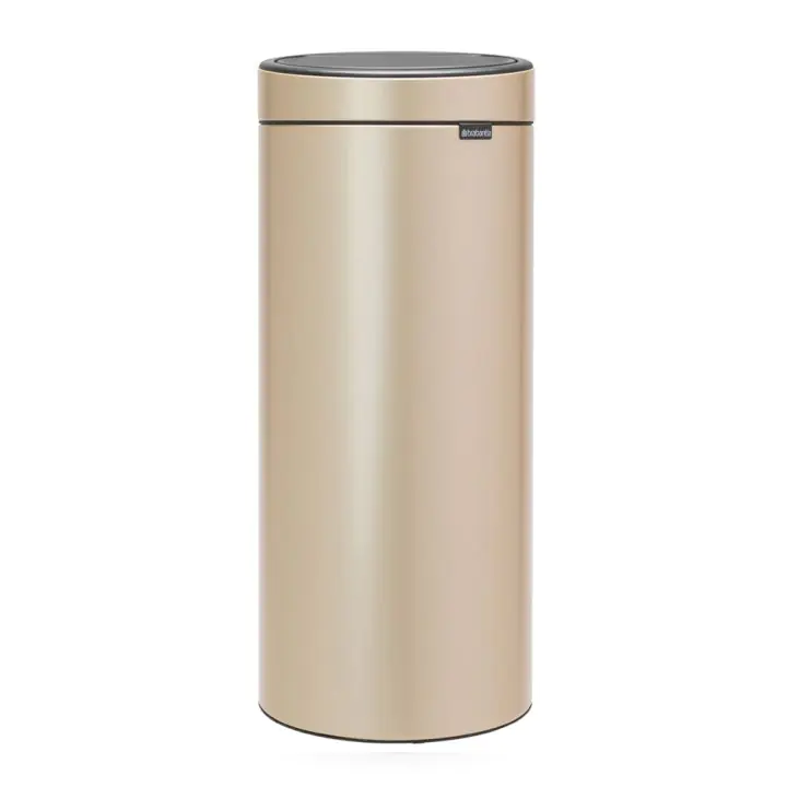 Кош за смет Brabantia Touch Bin New 30L, Metallic Gold, (35941858)