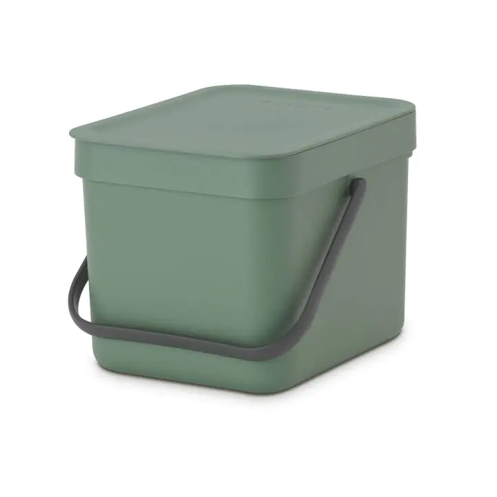 Кош за смет за разделно събиране Brabantia Sort&Go 6L, Fir Green, (35941861)